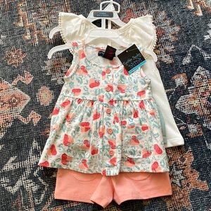 🍓Adorable Cynthia Rowley 4-piece set - 18M